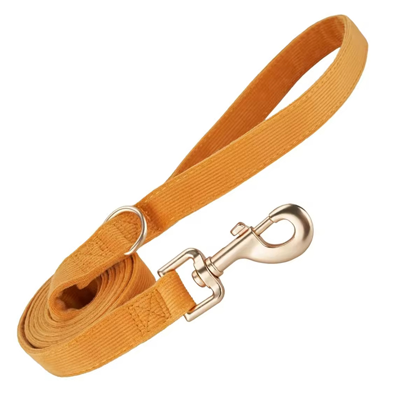 Πολυτελές μαλακό λουρί Corduroy Pet Leash