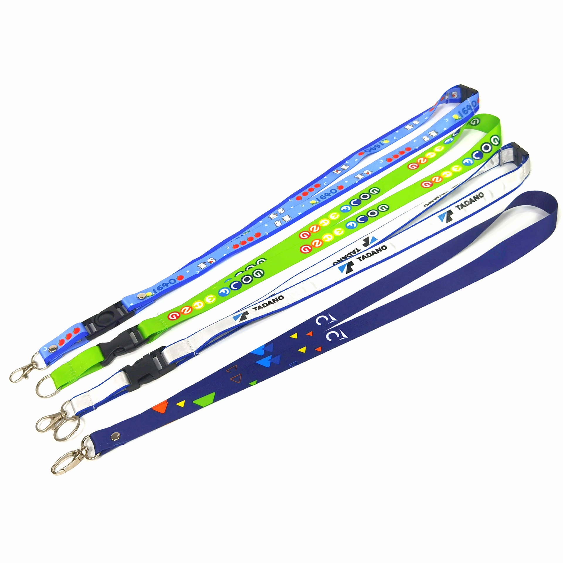 Customizable Printed Lanyard with Safety Breakaway