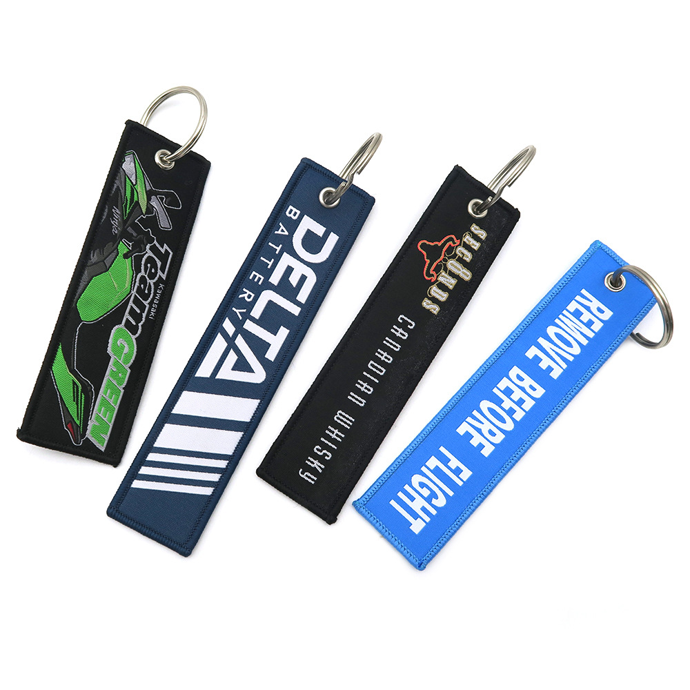 Měkké tkané lanyard s vlastní výšivkou